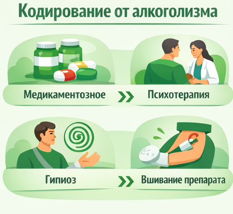 кодирование от алкоголизма в Калязине Санати